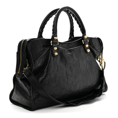 Balenciaga Agneau Giant 12 Gold Hardware City Black 3 of 10