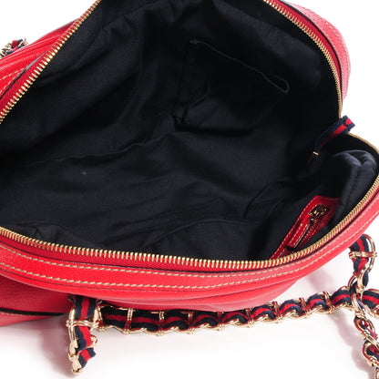 Gucci Leather Capri Small Bowler Red 5 of 7