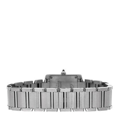 Cartier Stainless Steel 20mm Tank Francaise Quartz Watch 3 of 4