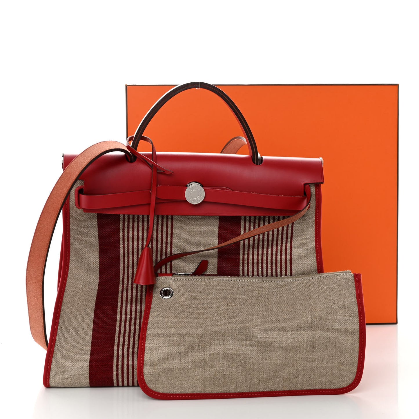 Vache Hunter Toile H Vibration Herbag Zip 31 PM Bordeaux Ficelle Rouge Piment