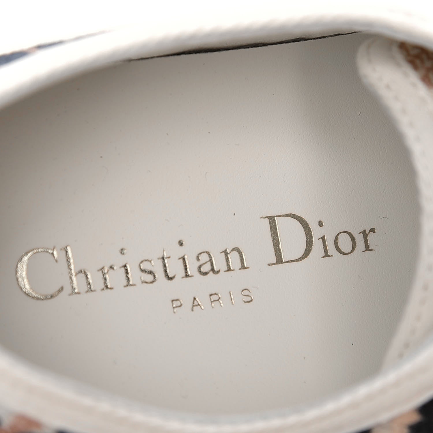 Christian Dior Canvas Tie and Dior Embroidered Womens Walk'N'Dior Low Top Sneakers 37 Multicolor 9 of 10