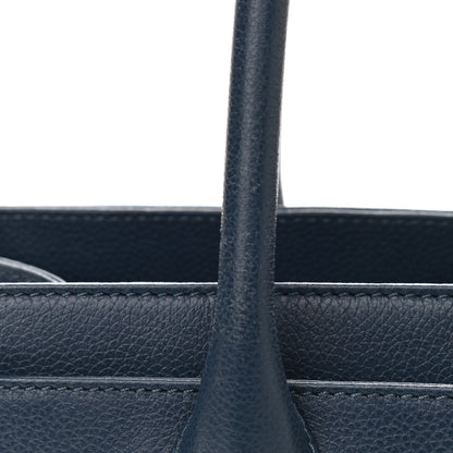 Chanel Calfskin Small Cerf Executive Shopper Tote Navy 14 of 15
