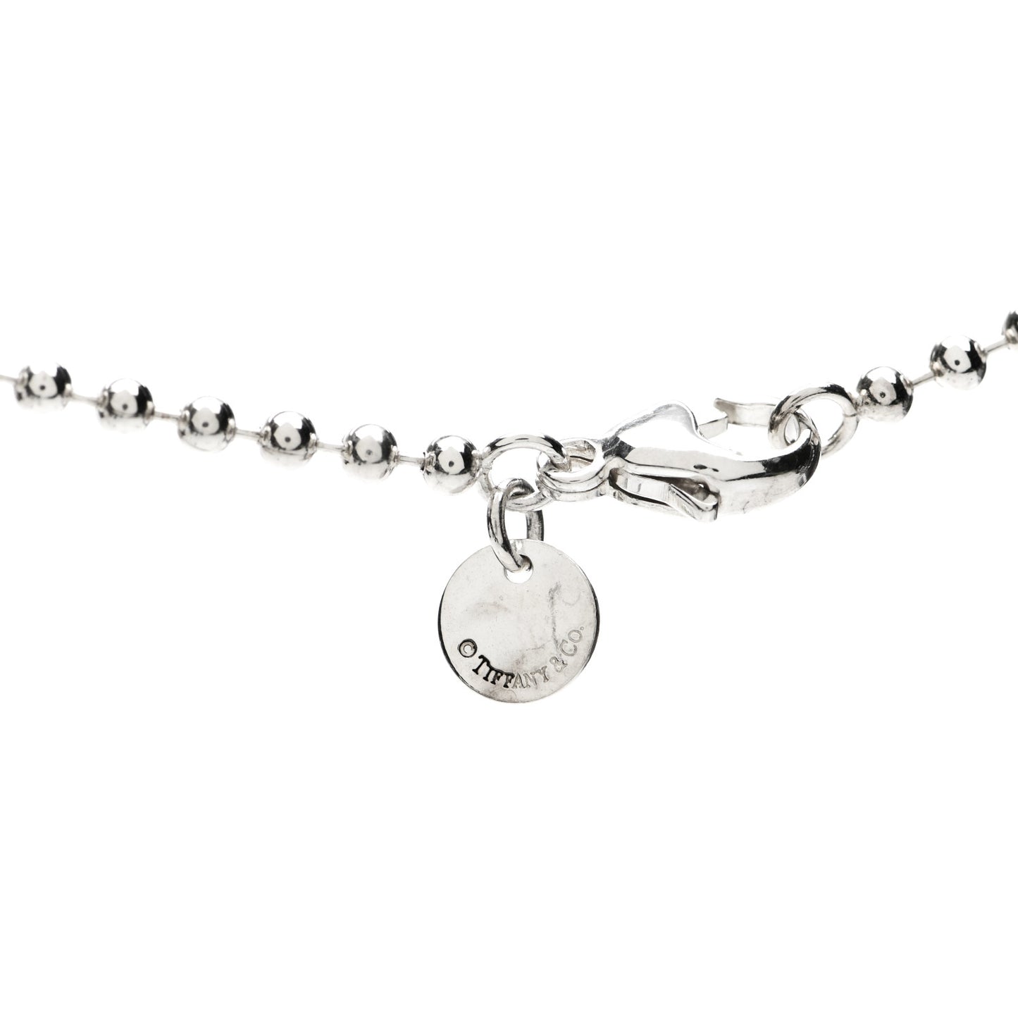 Sterling Silver Long Return to Tiffany Heart Pendant Necklace
