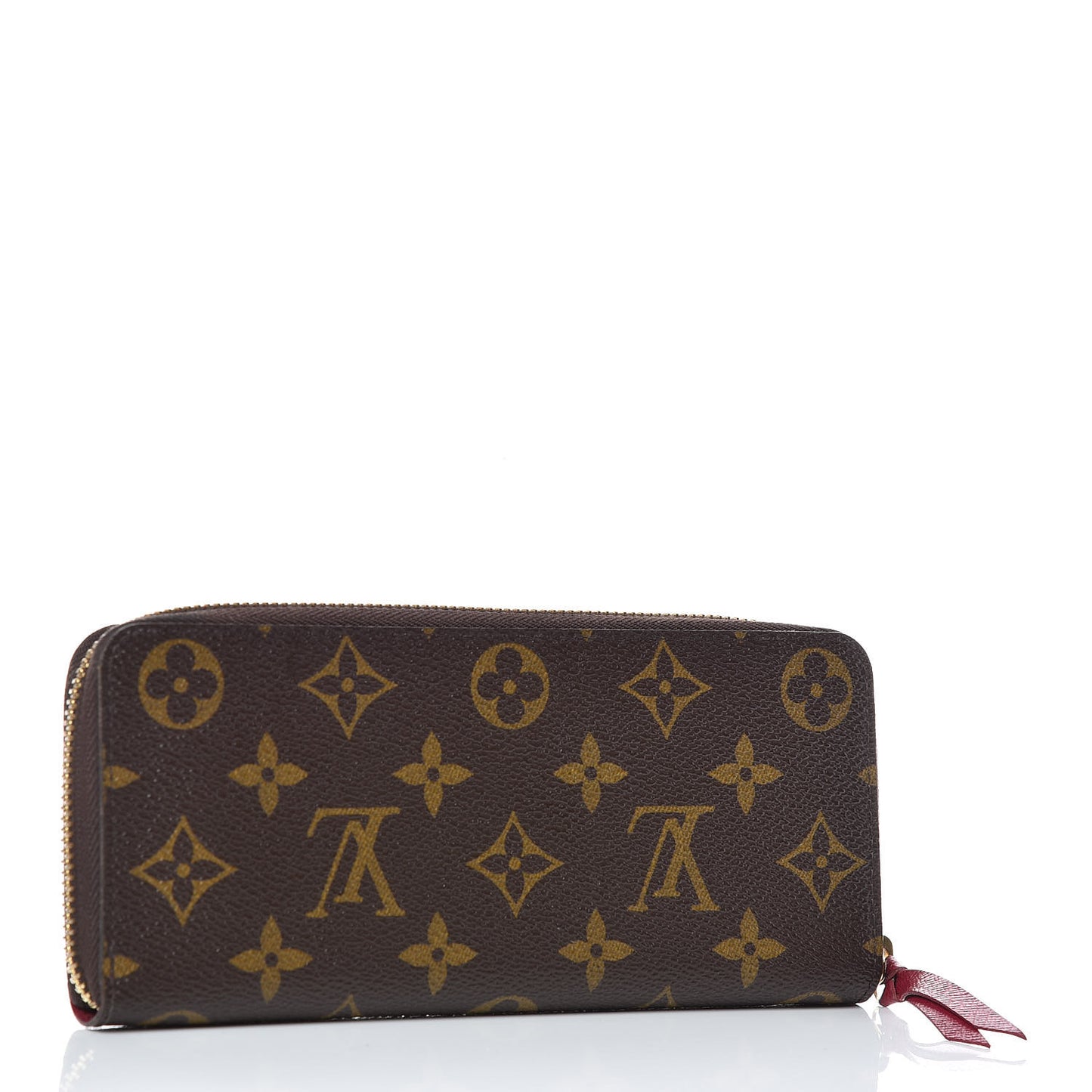 Monogram Clemence Wallet Fuchsia