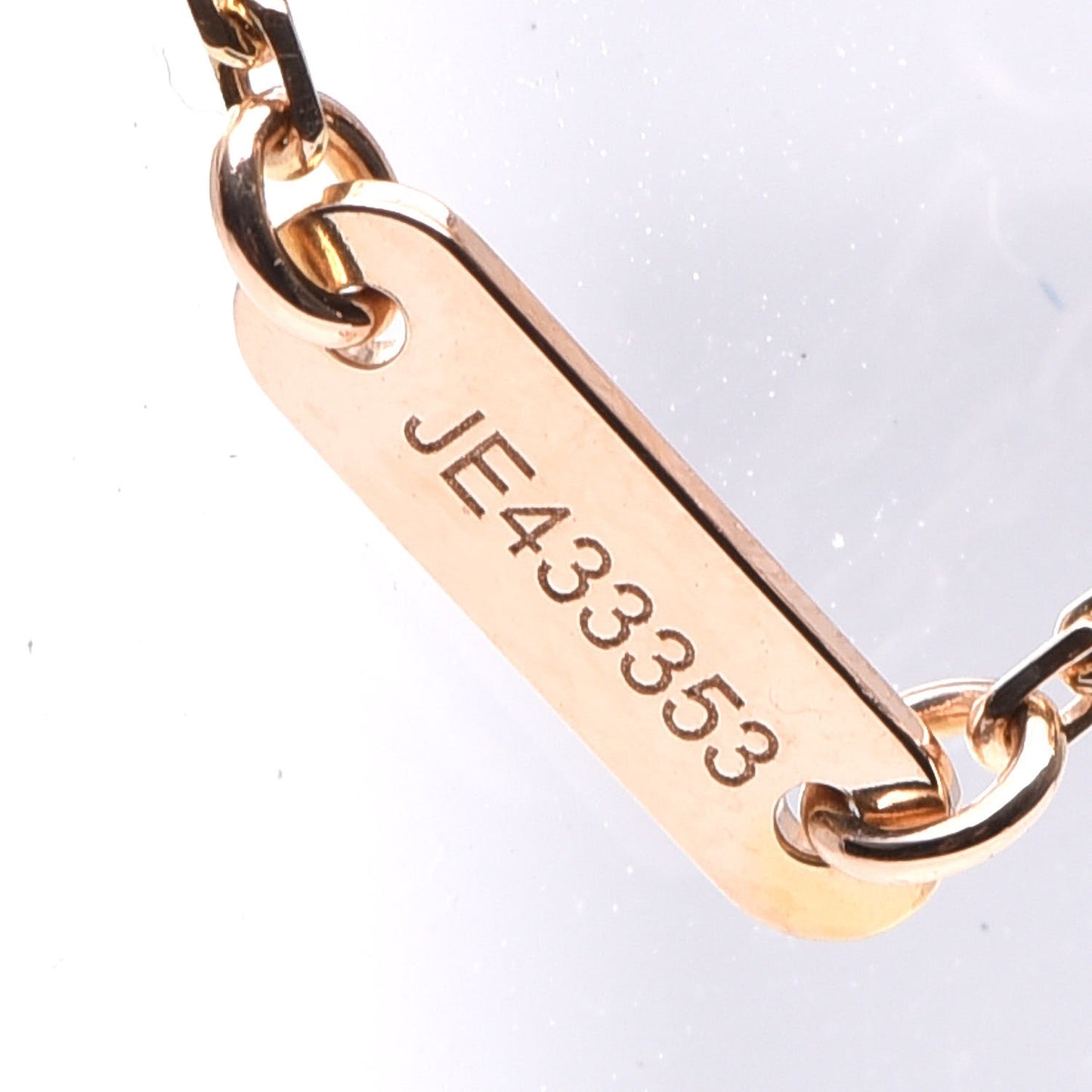 18K Rose Gold Carnelian Sweet Alhambra Heart Bracelet