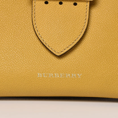 Burberry Soft Grain Calfskin Small Buckle Tote Bright Straw 11 of 11
