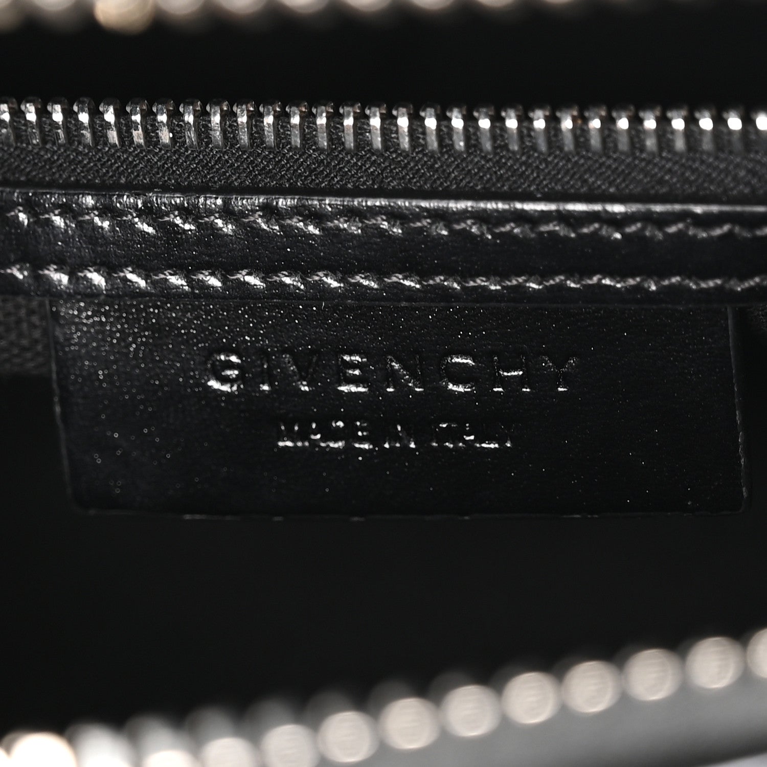 Givenchy Shiny Lord Calfskin Mini Antigona Black 6 of 10