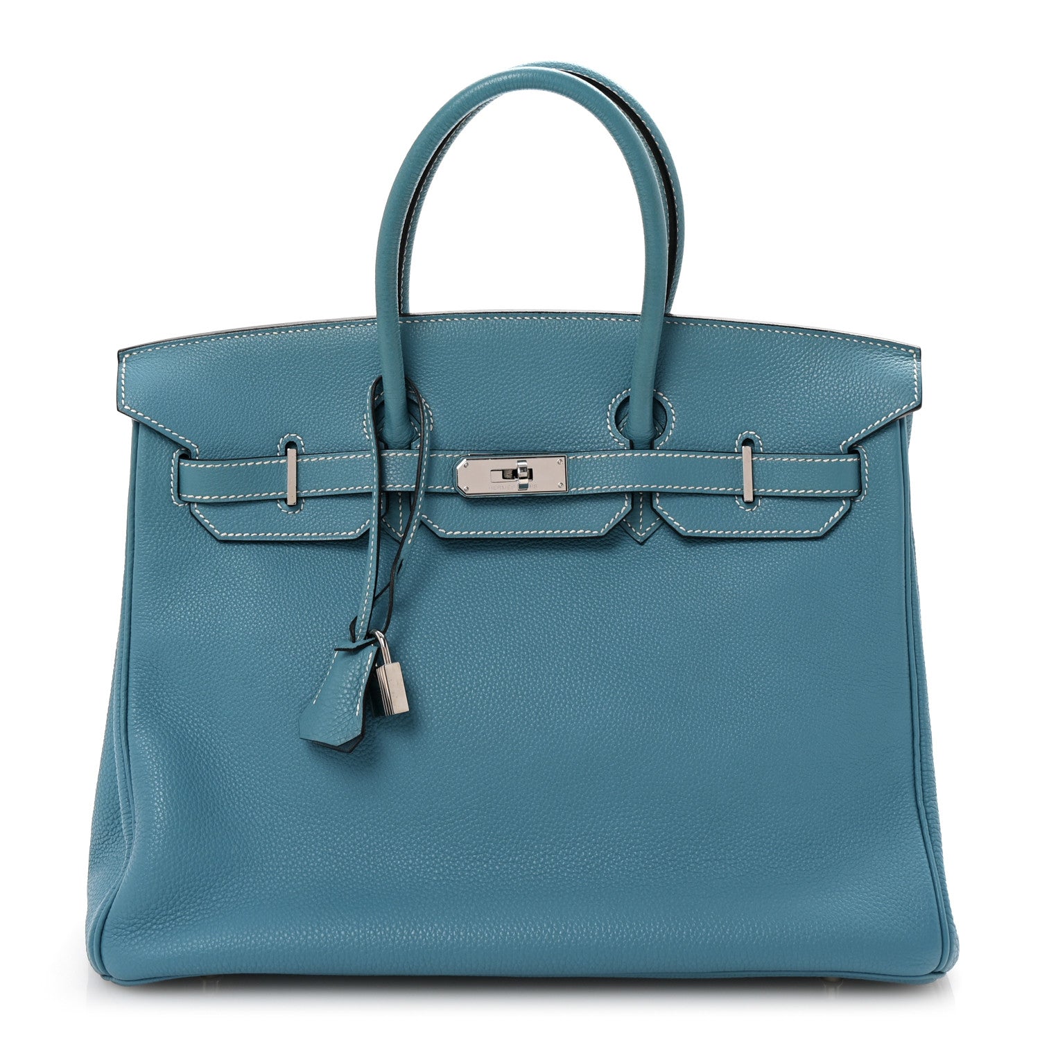 Hermes Togo Birkin 35 Blue Jean 1 of 10