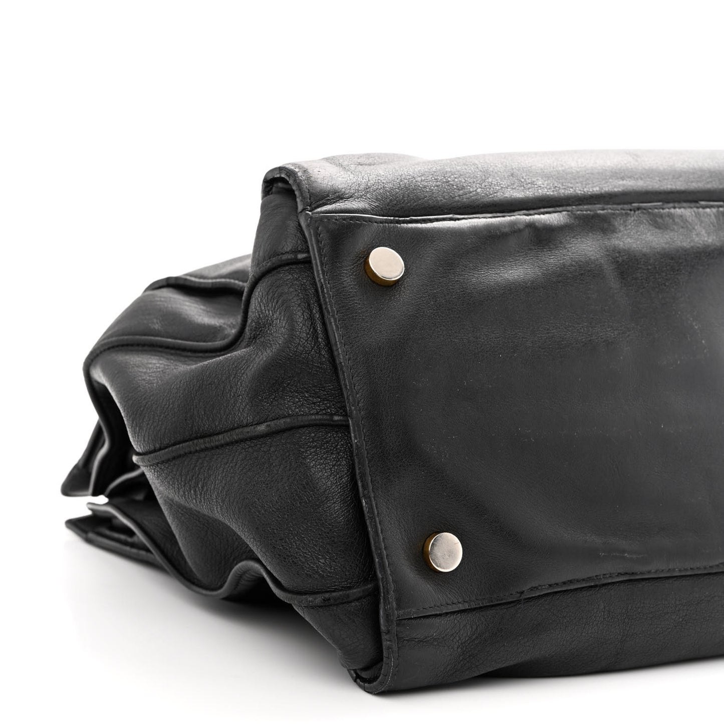 Calfskin Large Sac de Jour Carryall Black