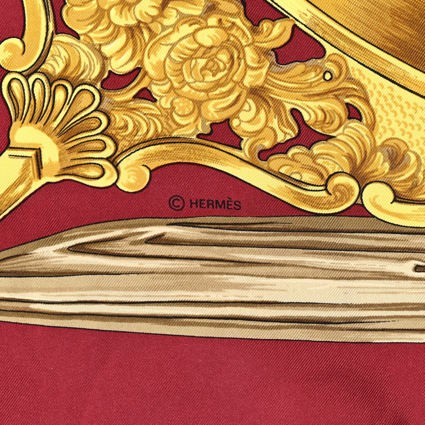 Silk Concours D Etriers Scarf 90