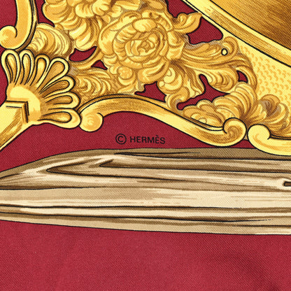 Hermes Silk Concours D Etriers Scarf 90 3 of 4