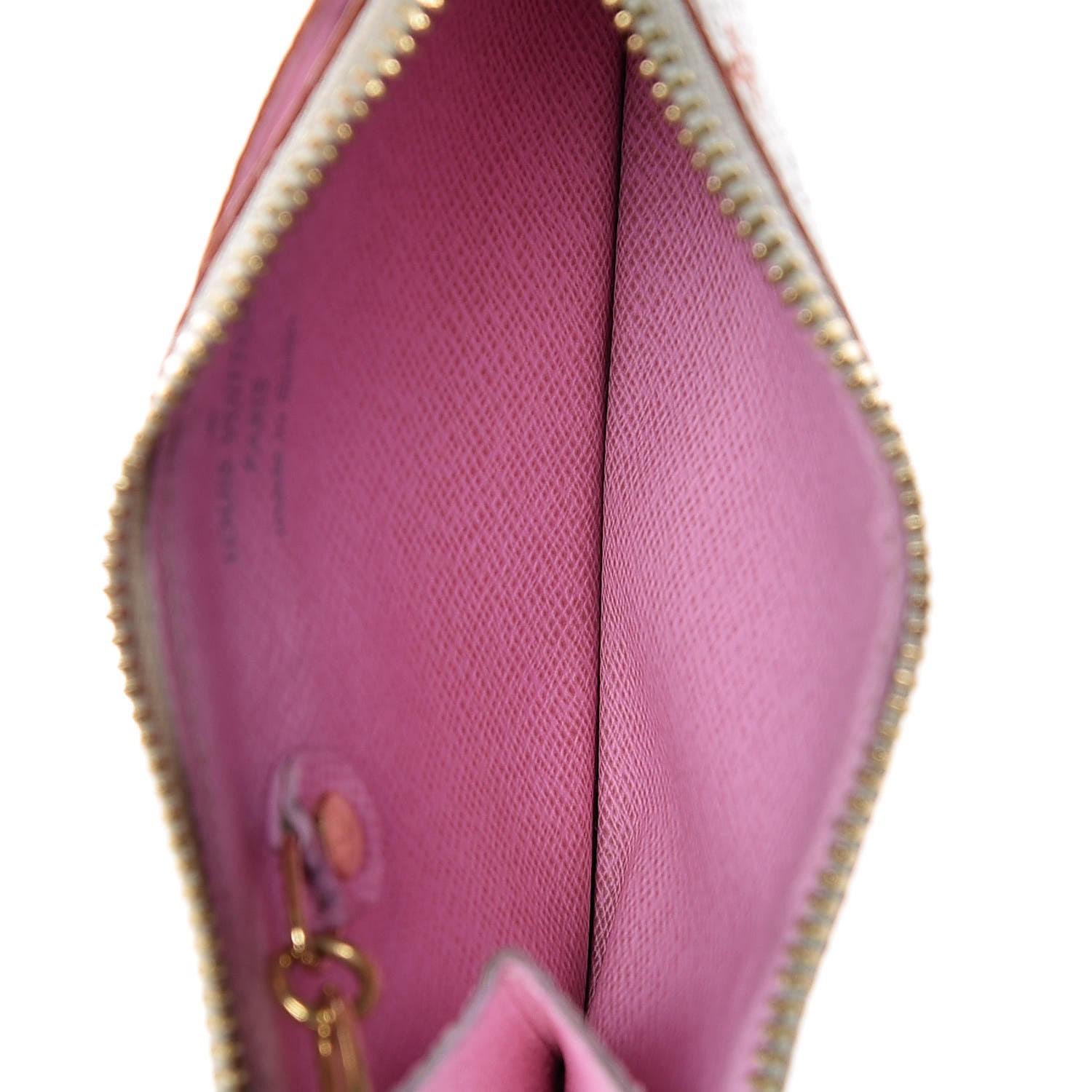 Louis Vuitton Monogram Multicolor Key Pouch White Litchi 8 of 11