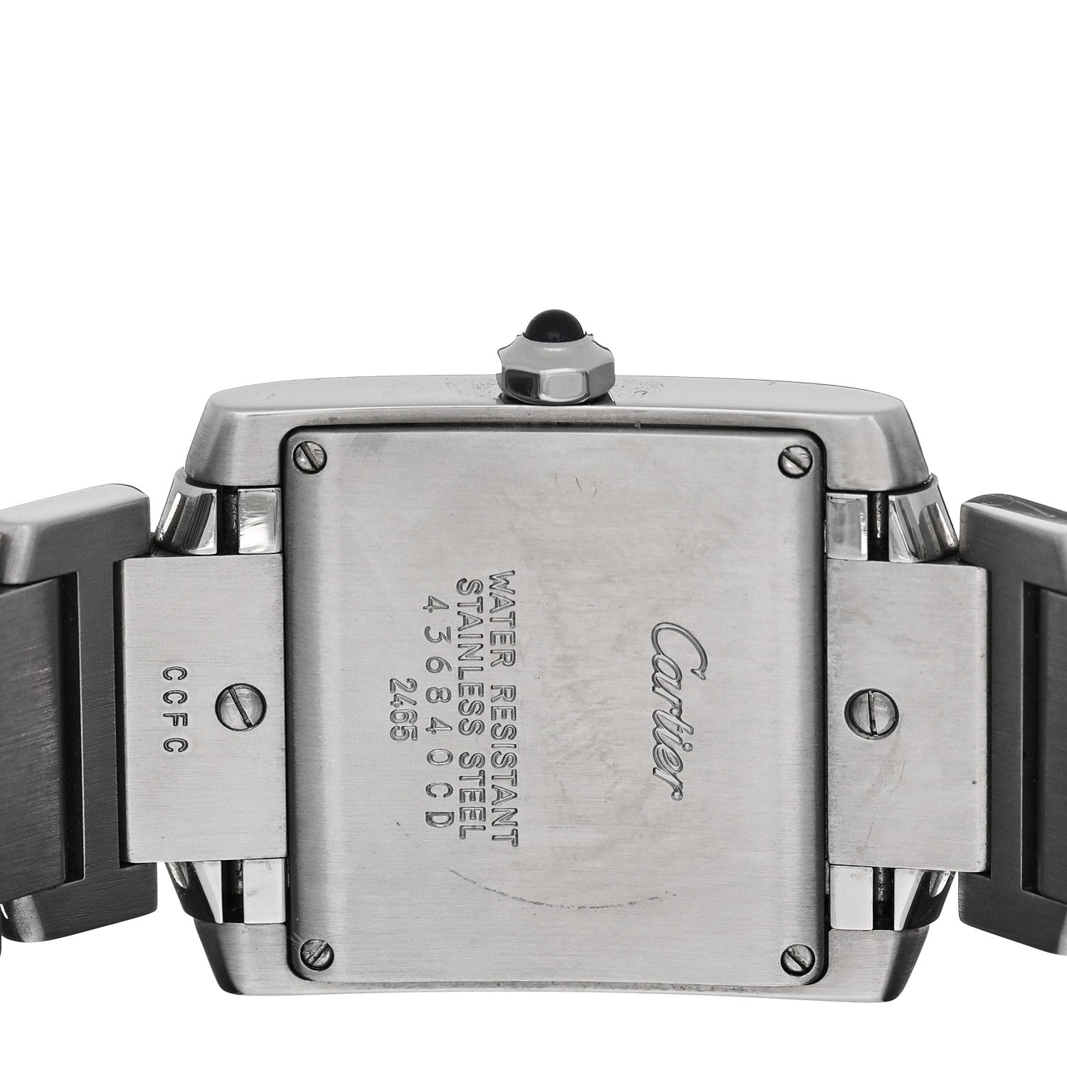 Cartier Stainless Steel 25mm Tank Francaise Quartz Watch 4 of 5