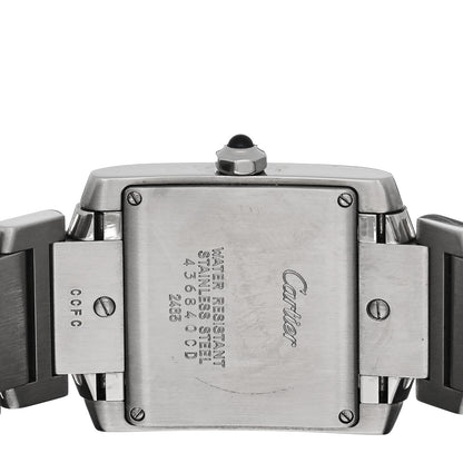 Cartier Stainless Steel 25mm Tank Francaise Quartz Watch 4 of 5