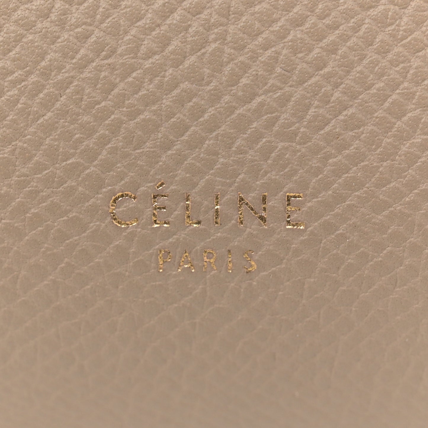 Grained Calfskin Mini Belt Bag Light Taupe