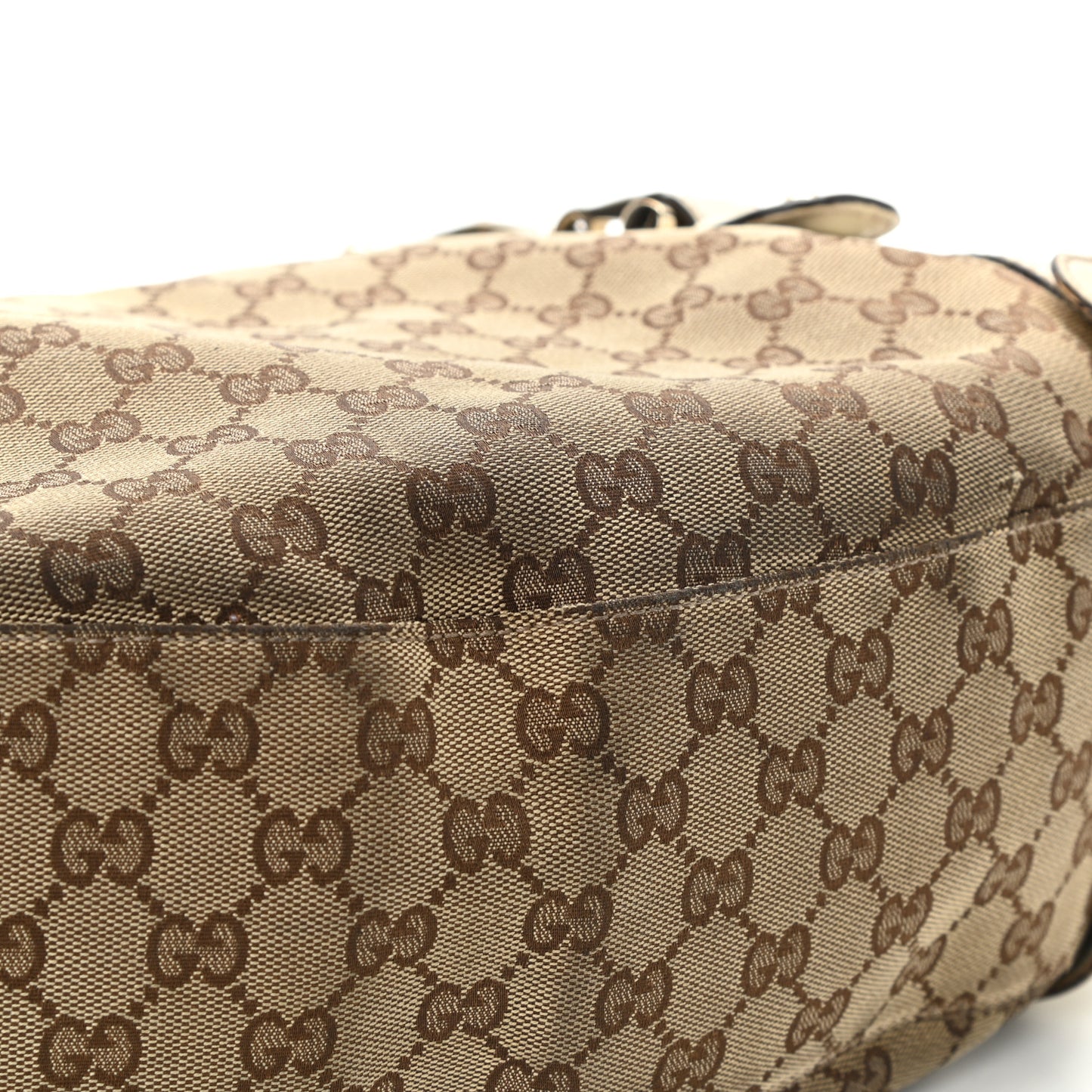 Monogram Small Pelham Shoulder Bag Off White