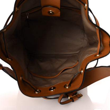 MCM Visetos Essential Drawstring Bag Cognac 4 of 8