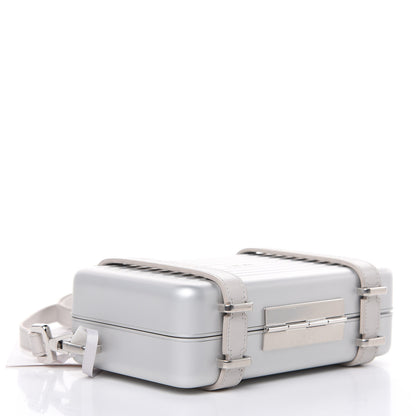 Christian Dior X RIMOWA Aluminum Personal Clutch On Strap Silver 4 of 12