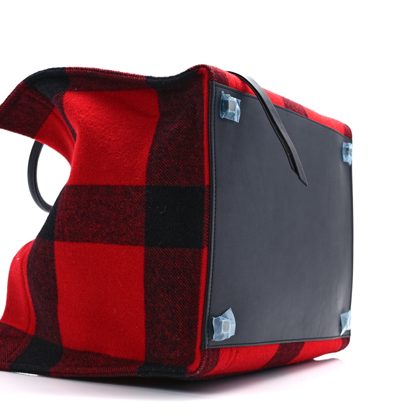 Wool Tartan Medium Phantom Luggage Red