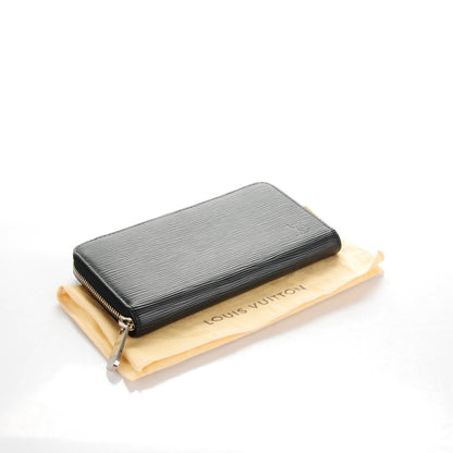 Louis Vuitton Epi Zippy Wallet Black 4 of 7