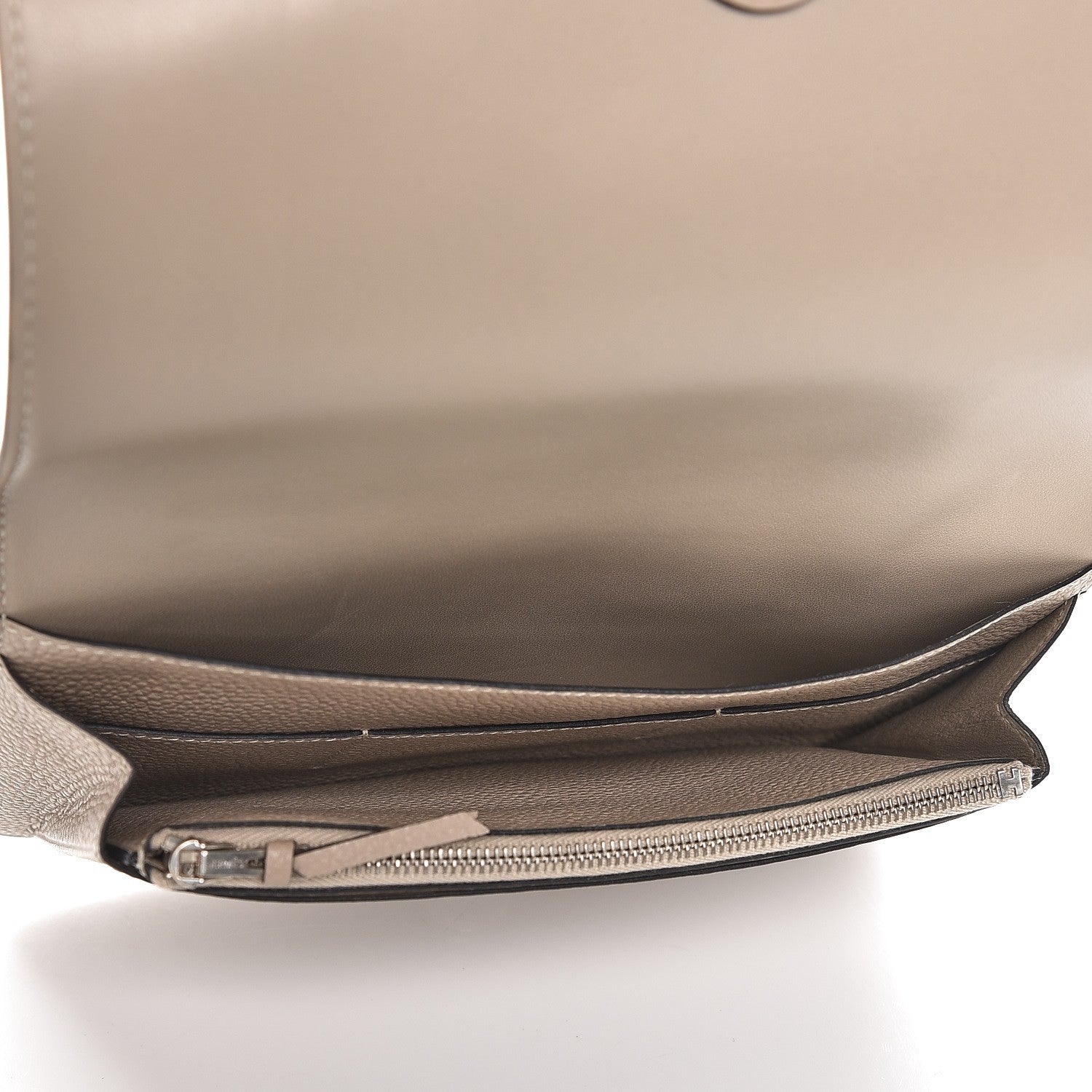 Hermes Togo Dogon Duo Wallet Gris Tourterelle 5 of 13