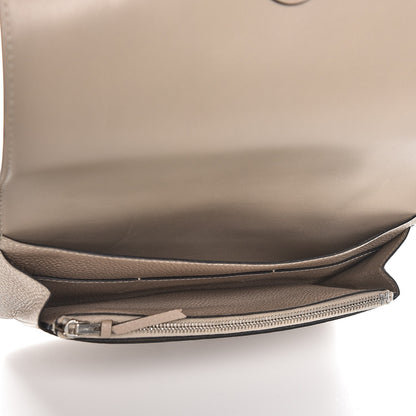 Hermes Togo Dogon Duo Wallet Gris Tourterelle 5 of 13