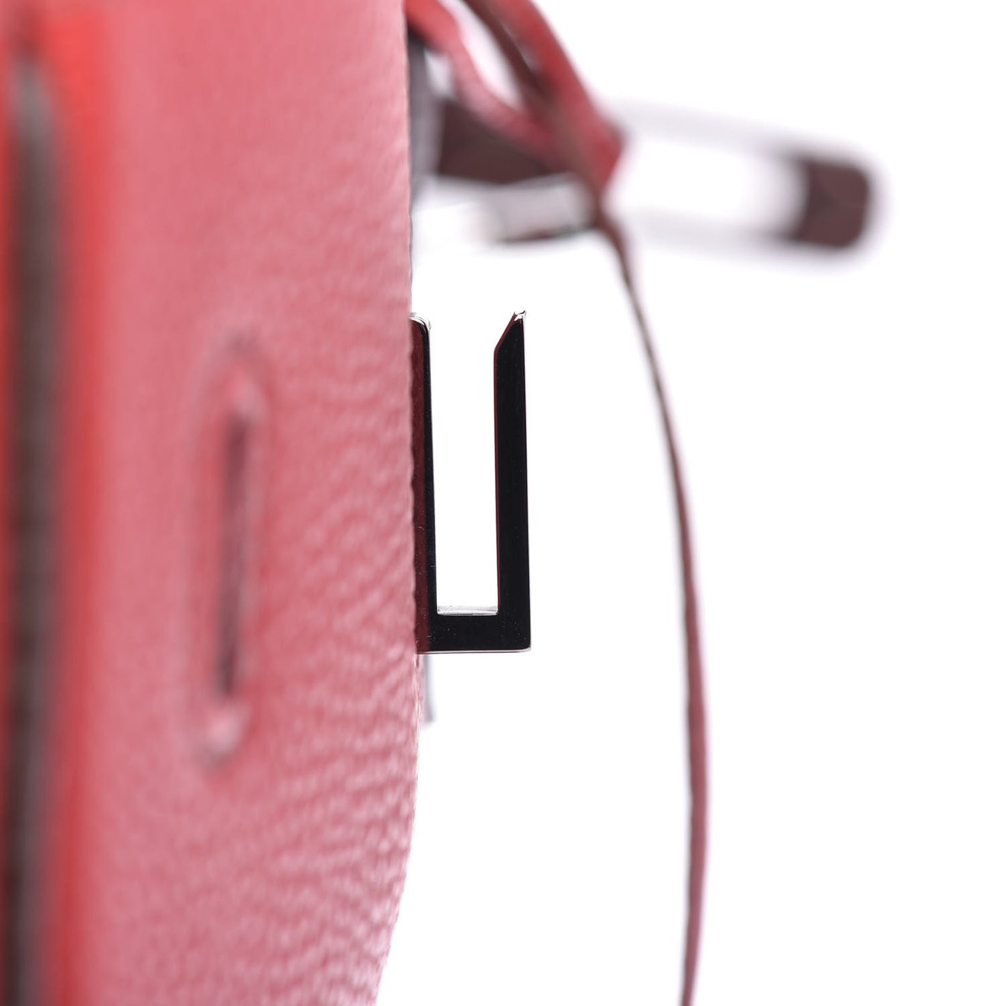 Togo Bi Color Horseshoe Birkin 35 Rouge Garance Chocolate