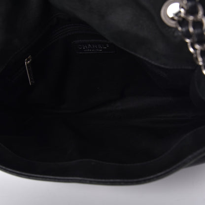 Chanel Iridescent Calfskin Jumbo In the Mix Double Flap Black 5 of 7
