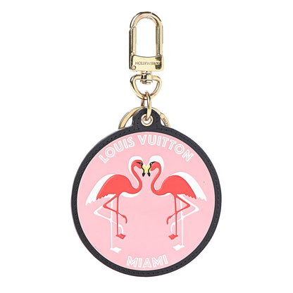 Louis Vuitton World Tour Flamingo Bag Charm Key Holder 1 of 4