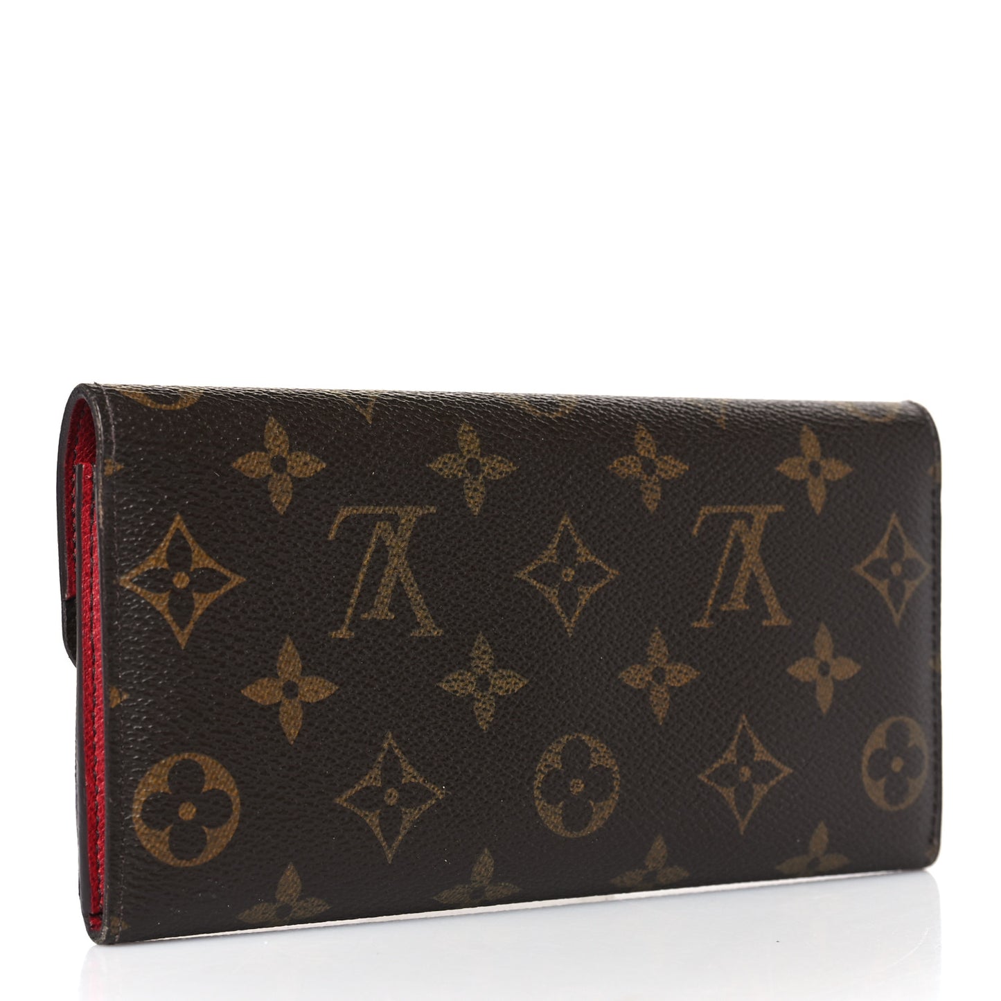 Monogram Emilie Wallet Rouge
