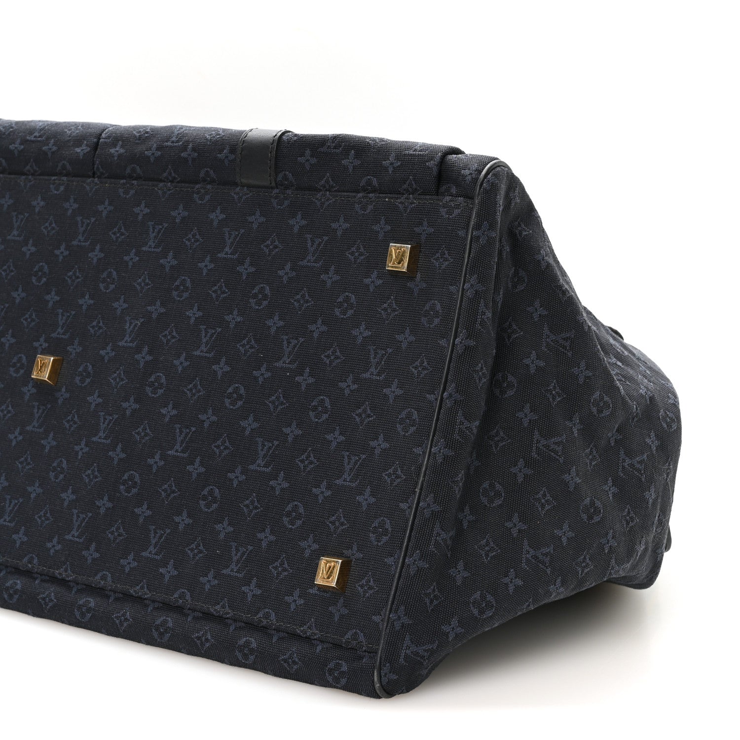 Louis Vuitton Mini Lin Monogram Louise Bag Blue 8 of 8