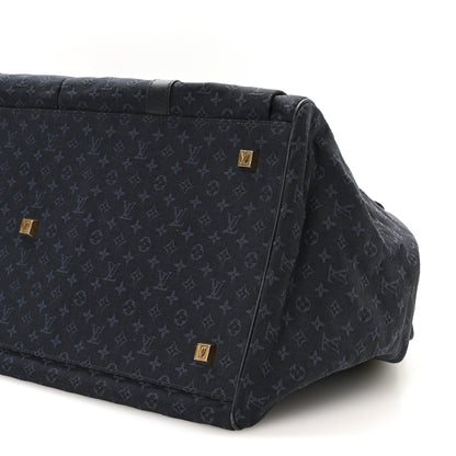 Louis Vuitton Mini Lin Monogram Louise Bag Blue 8 of 8