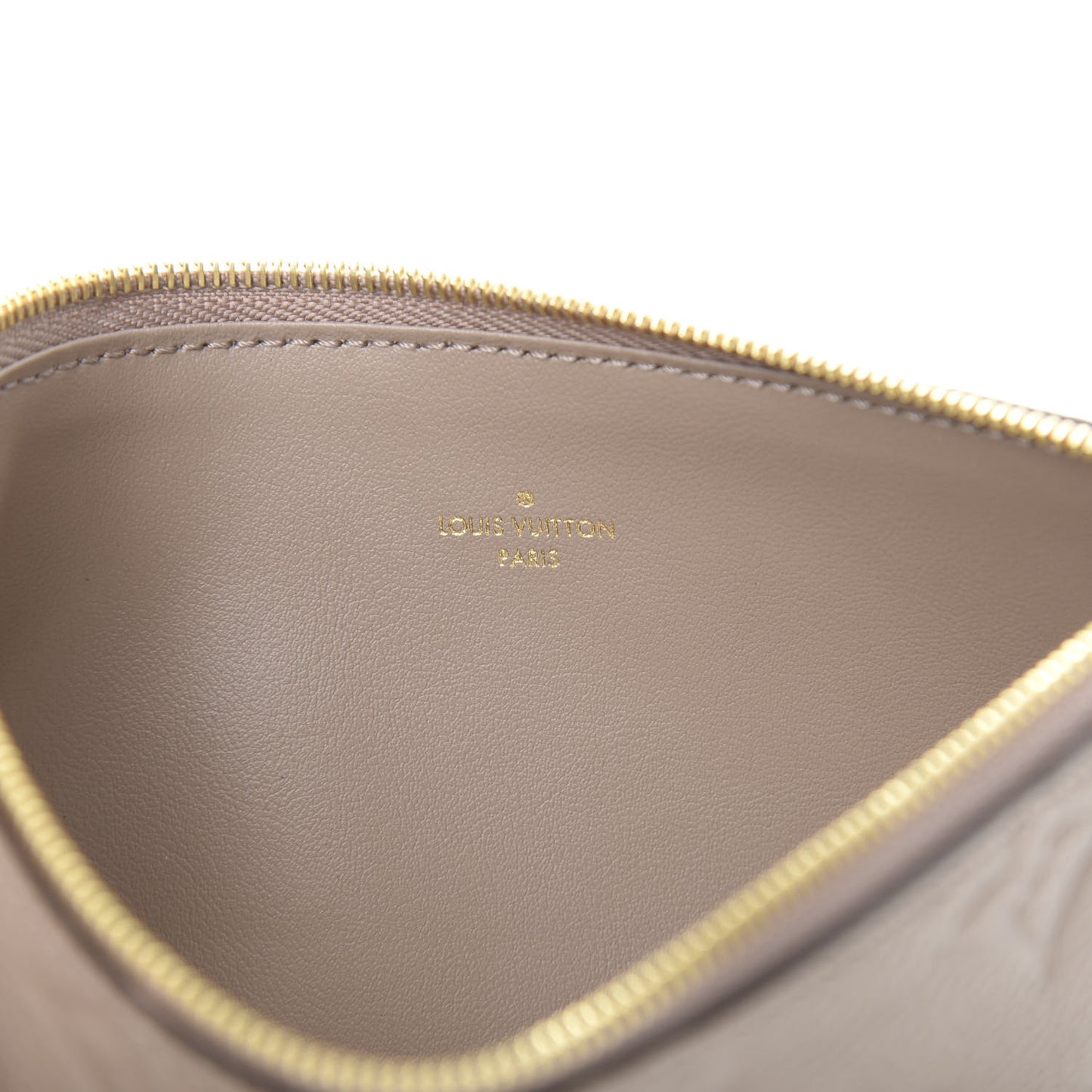 Empreinte Felicie Chain Wallet Zippered Insert Tourterelle