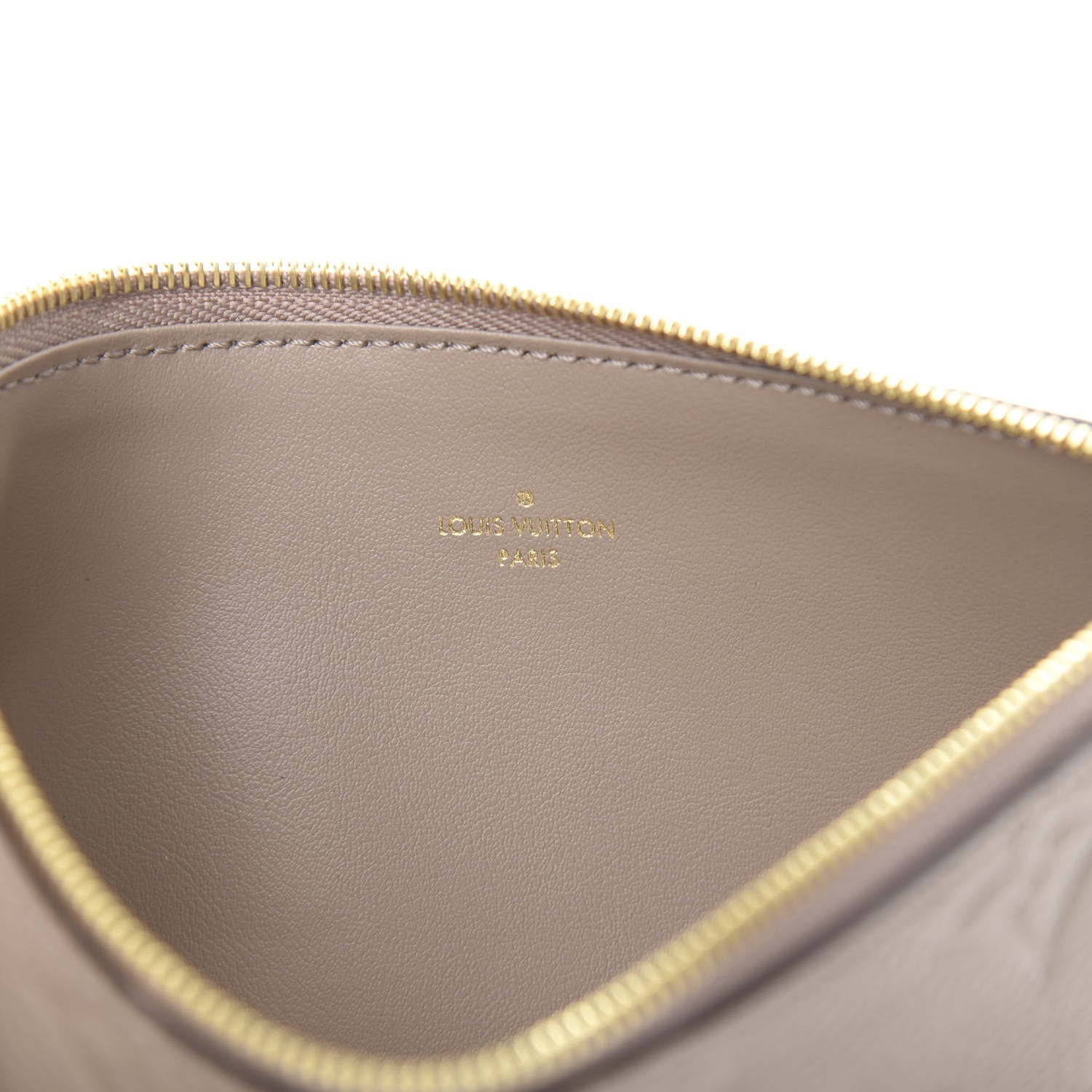 Louis Vuitton Empreinte Felicie Chain Wallet Zippered Insert Tourterelle 6 of 6