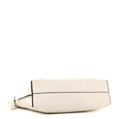 Loewe Calfskin Mini Flamenco Knot Clutch Angora 4 of 15