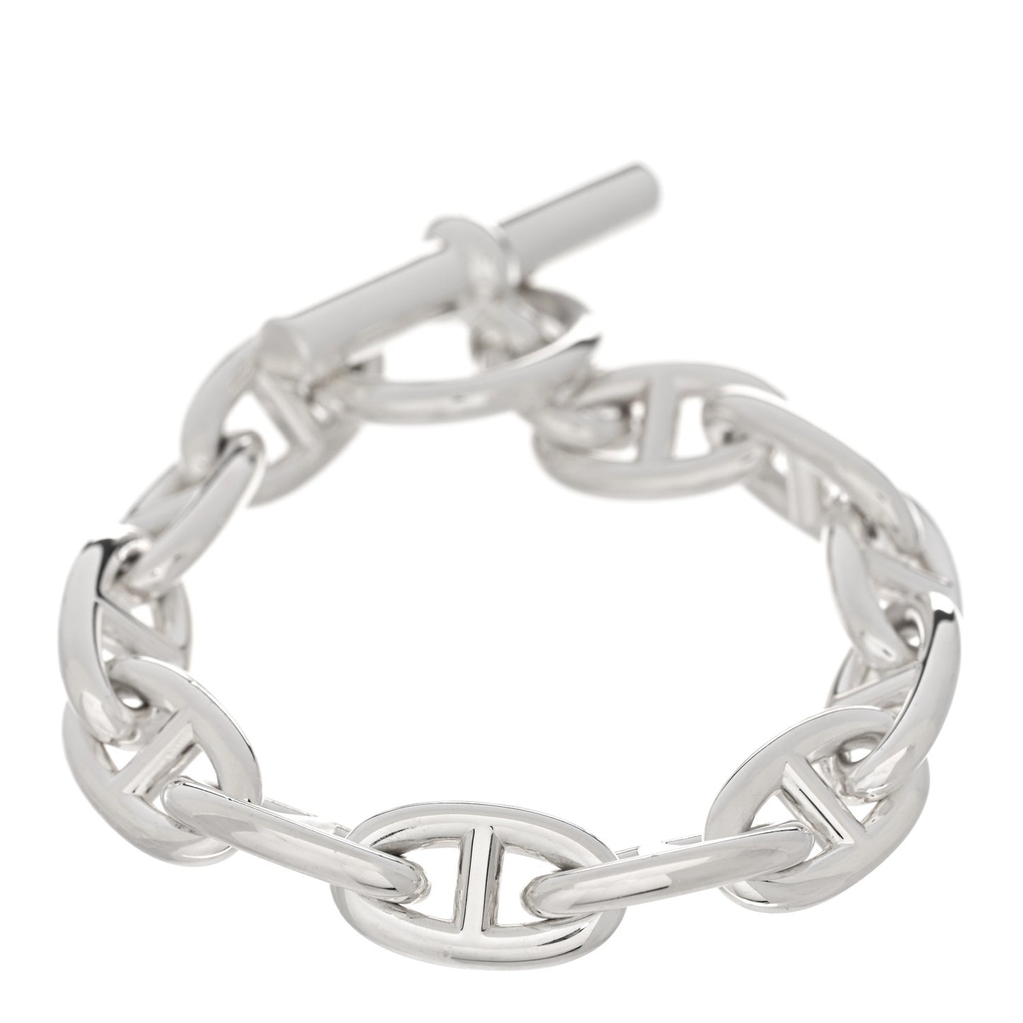 Sterling Silver GM Chaine d'Ancre Bracelet