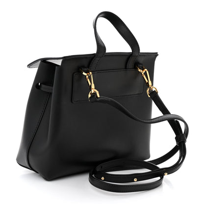 Mansur Gavriel Calfskin Mini Mini Lady Bag Black Flamma 3 of 10