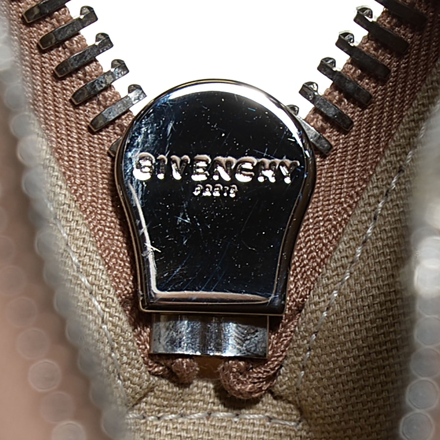 Givenchy Sugar Goatskin Small Tri-Color Antigona Beige Camel Brown 8 of 10