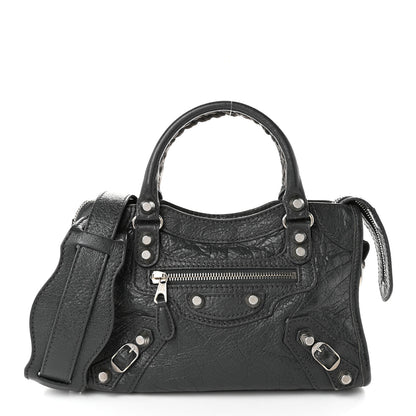 Balenciaga Agneau Giant 12 Silver Hardware Mini City Gris Fossile 1 of 10