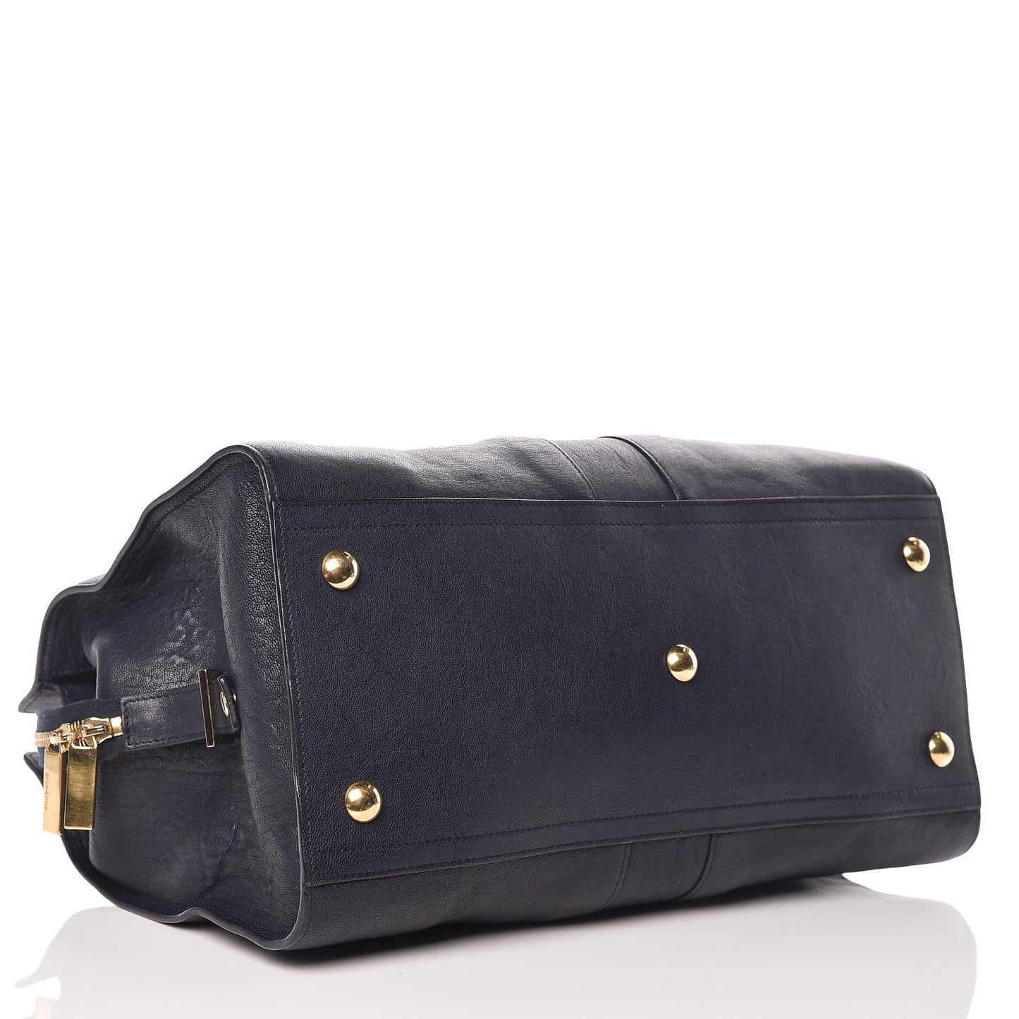 Sheepskin Medium Cabas ChYc Navy
