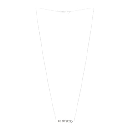 Jennifer Meyer 18K White Gold Mommy Necklace 3 of 4