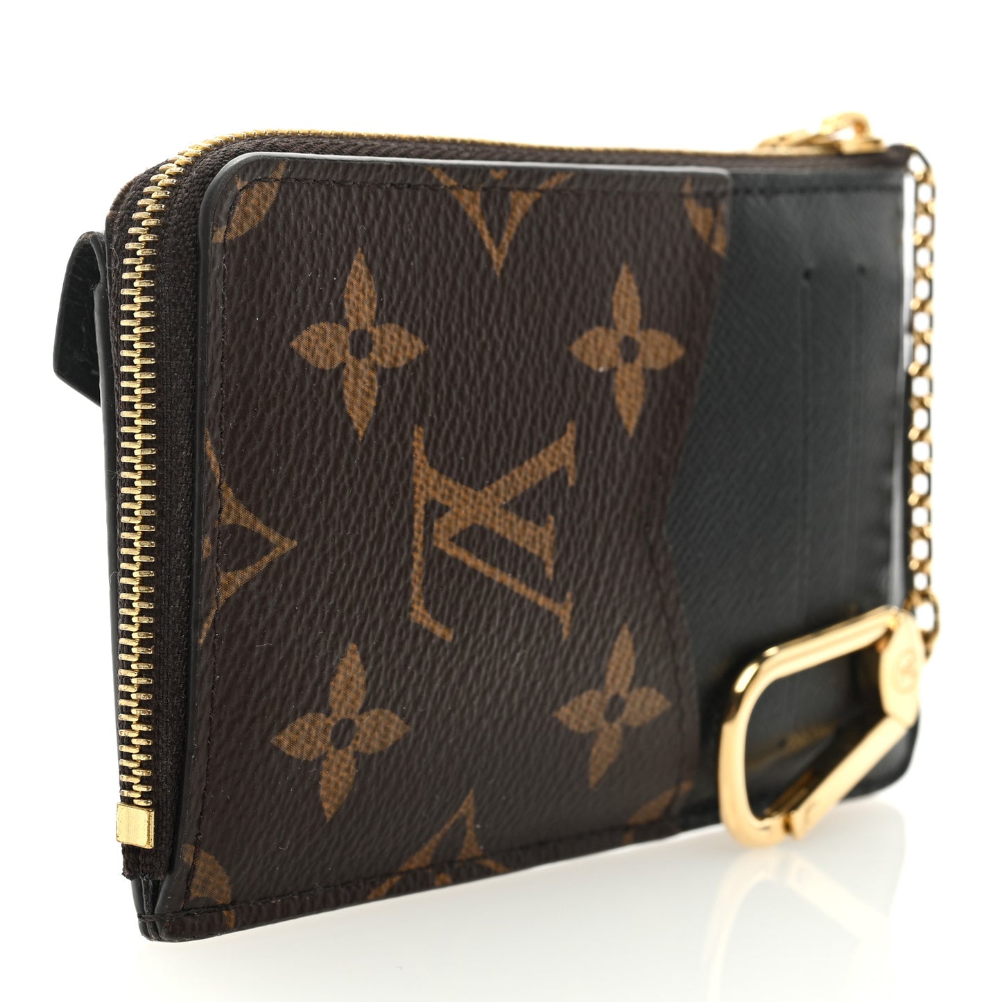Monogram Recto Verso Card Holder Black