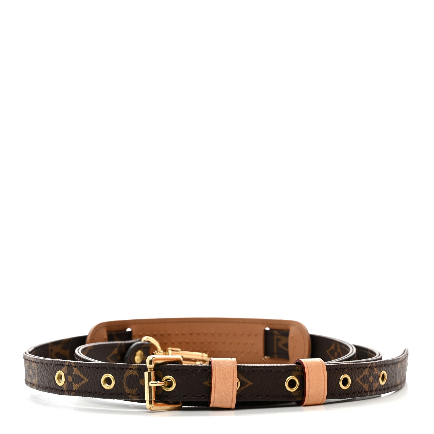 Louis Vuitton Monogram 16mm Adjustable Shoulder Strap 2 of 4