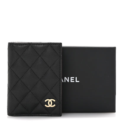 Chanel Caviar Quilted Card Holder Wallet Black 7 of 7