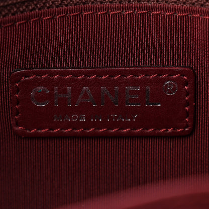 Chanel Lambskin Astrakhan Bowler Black 6 of 12