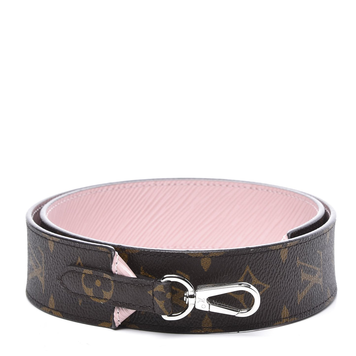Epi Monogram Bandouliere Shoulder Strap Rose Ballerine
