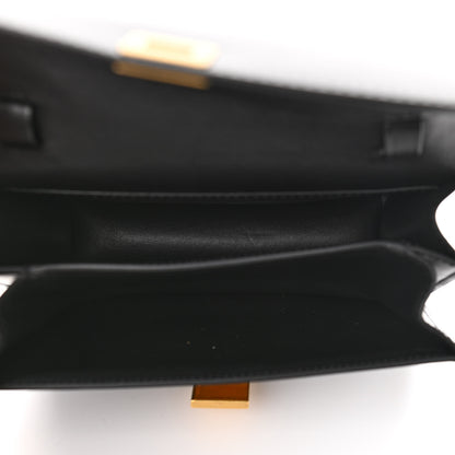 Celine Box Calfskin Teen Classic Box Flap Bag Black 5 of 11