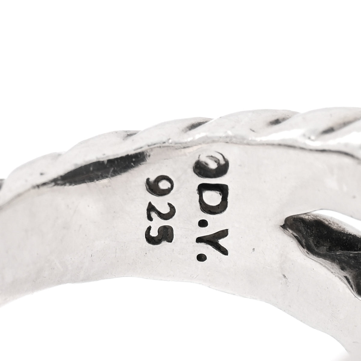 Sterling Silver Diamond Hematine 14mm Albion Statement Ring 54 6.75