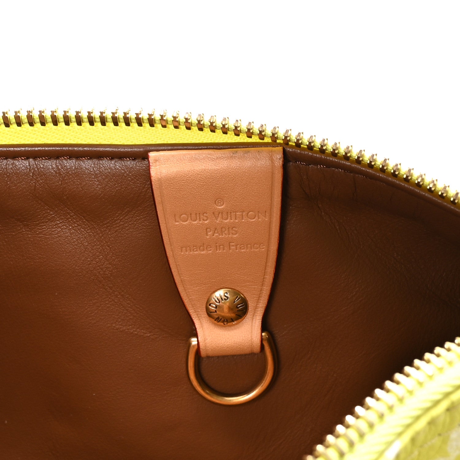 Louis Vuitton Calfskin Monogram Speedy P9 Bandouliere 25 Lemonade Yellow 7 of 12