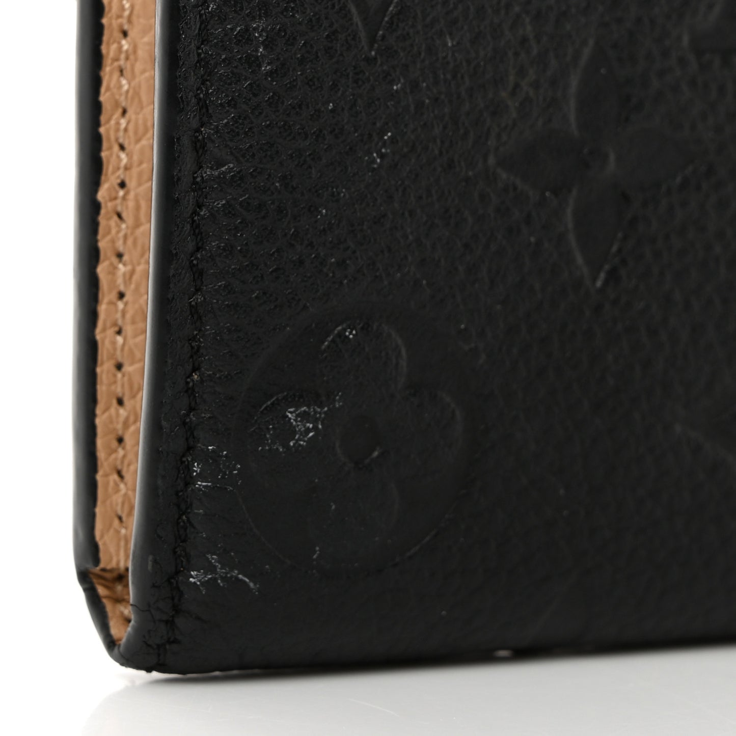 LOUIS VUITTON Empreinte Emilie Wallet Black Dune